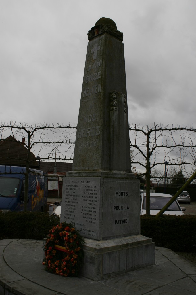 Zandvoorde War Memorial