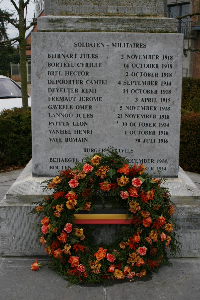 Zandvoorde War Memorial