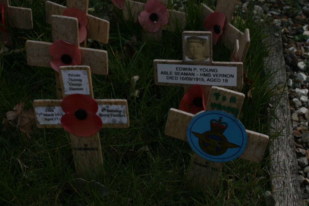 Ash War Memorial With The British Army In Flanders France