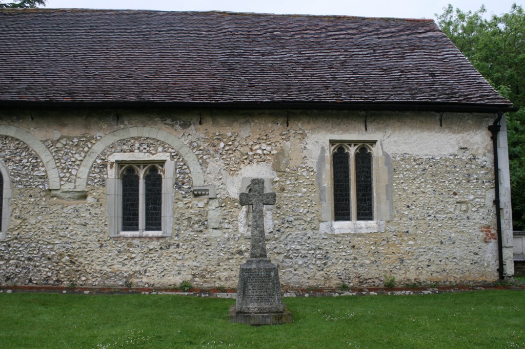 Little Bookham All Saints Churchyard & War Memorial With the