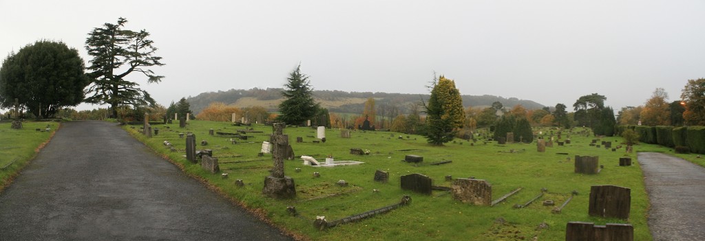 Dorking Cemetery Panorama 4