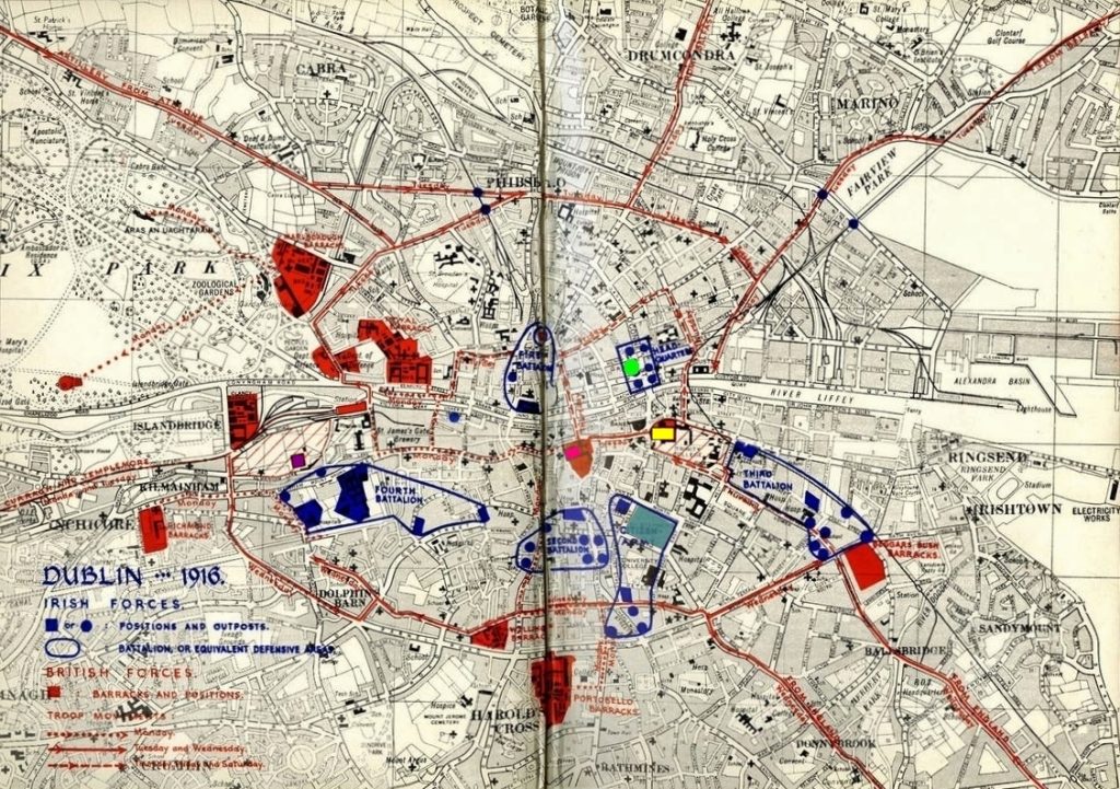 dublin-1916-map-gpo-castle-trinity-st-stephens-hospital