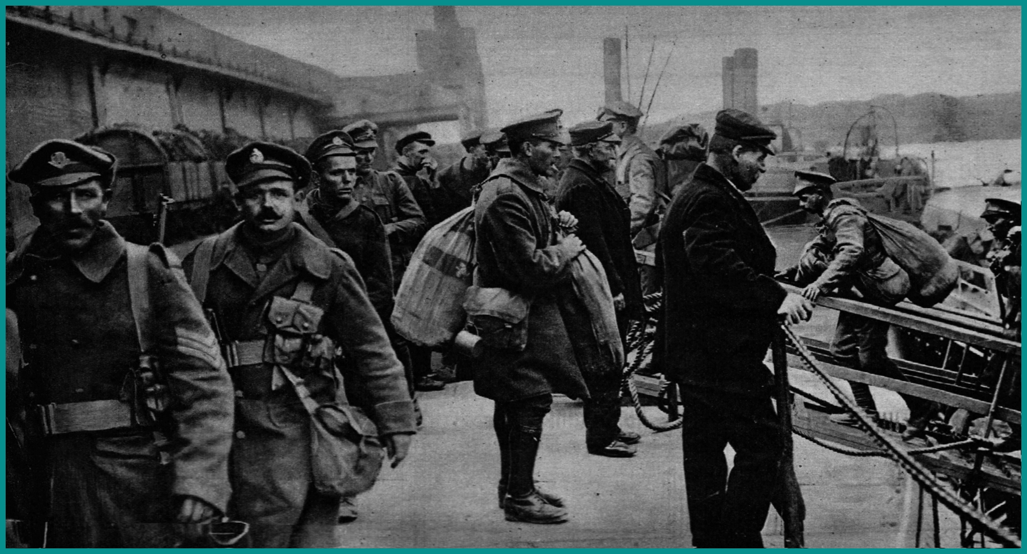 Demobilisation With The British Army In Flanders France