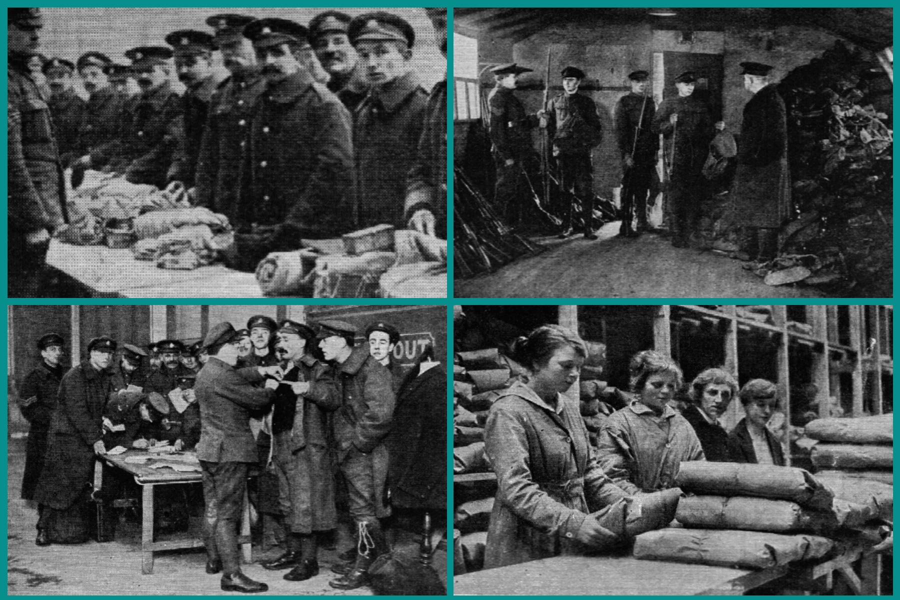 Demobilisation With The British Army In Flanders France