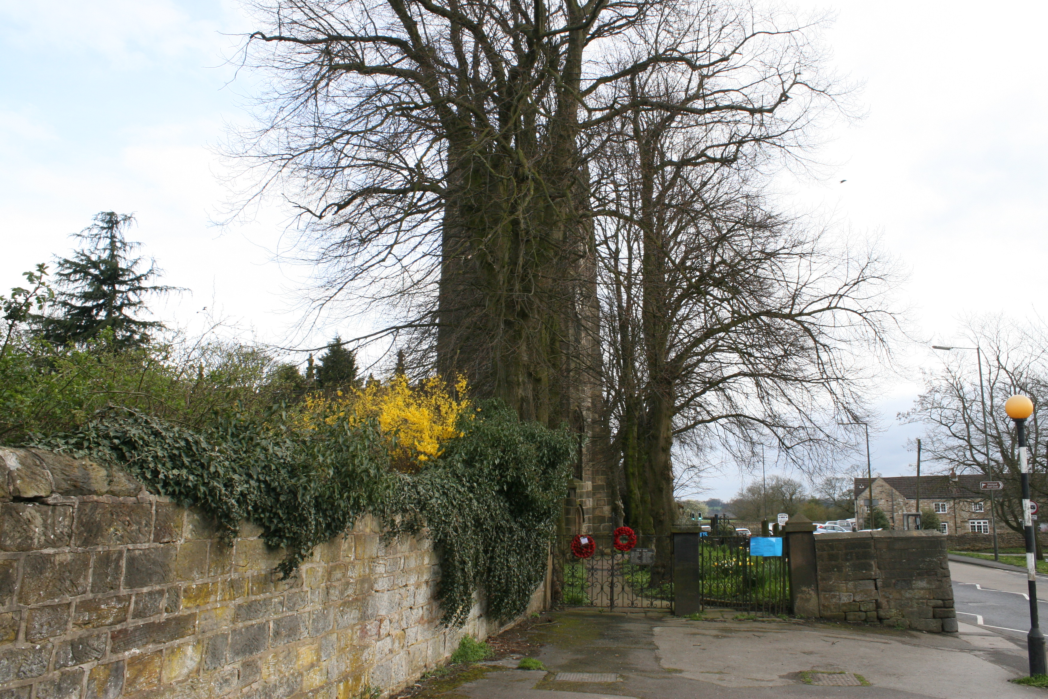 Shirland – Memorial Gates, St. Leonard’s Churchyard & War Memorial ...